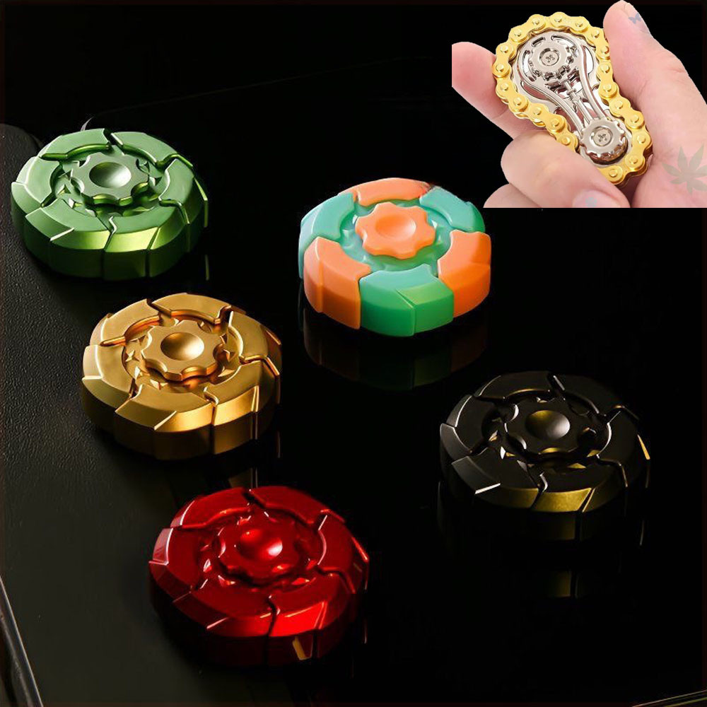 Spinner Fidget Toy รูเล็ต EDC Finger Stress Relief Spinning Top สําหรับผู้ใหญ่และเด็ก