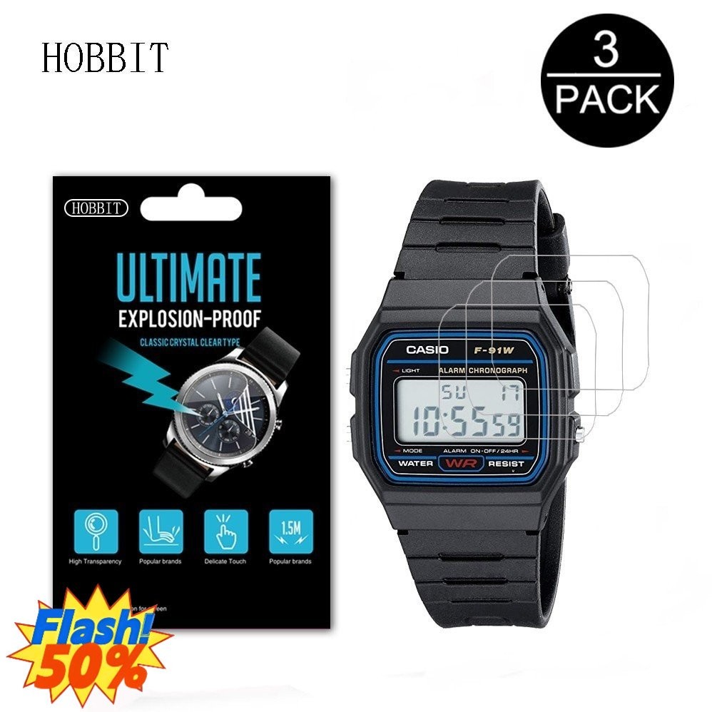 สายนาฬิกาสําหรับ Casio F-91W-1 F91WM F-84W F-94W A168w A158 AE-1200 1300 สีดําเรซิ่นพลาสติกนาฬิกาข้อมือ Watchstrap พร้อม Pins ราคา ถูกที่สุด ดีลบีเคเค แกลเลอรีภาพที่ 9