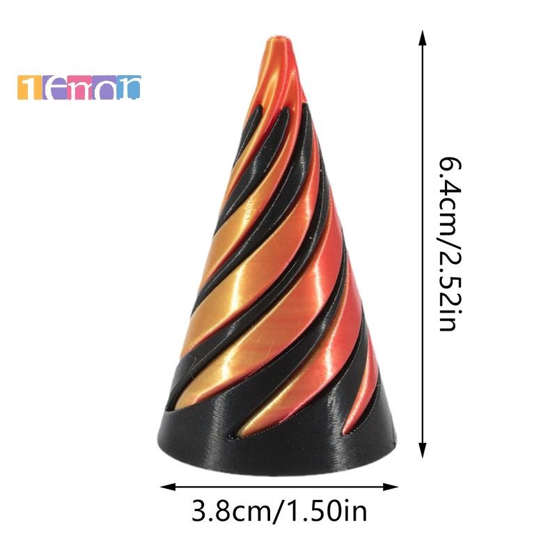 [Lemon] 3D พิมพ์กรวยเกลียวเป็นไปไม่ได้พีระมิดผ่านประติมากรรมภาพลวงตาด้ายสําหรับเด็กและผู้ใหญ่ใหม่ - รูปที่ 7