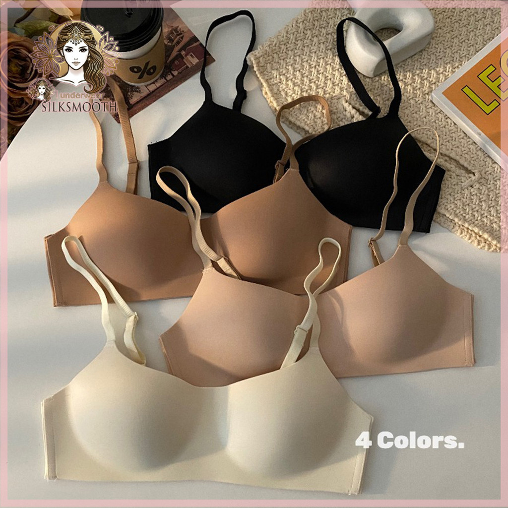 #3366 บราราคาถูก ผ้าเนื้อดี ไม่มีการเสียรูป Bra ใส่สบาย สายปรับระดับได้ เสื้อชั้นในผู้หญิง บราไร้โครง