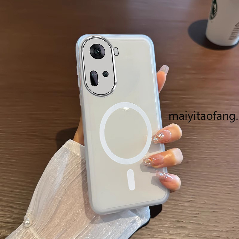 สําหรับ OPPO Reno 11 pro 5G Reno 11 5G กระจกกันกระแทกขาตั้ง Anti-Fall ชุบเคสโทรศัพท์แบบนุ่มพร้อมตัวป้องกันเลนส์กล้องฝาหลัง XXXB1 - รูปที่ 6