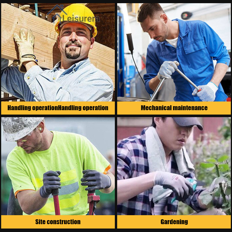 ✨ถุงมือระบายอากาศสบาย ถุงมือไนลอนหนา ถุงมือกันลื่นที่ทนทานต่อการสึกหรอ🍀 - รูปที่ 4