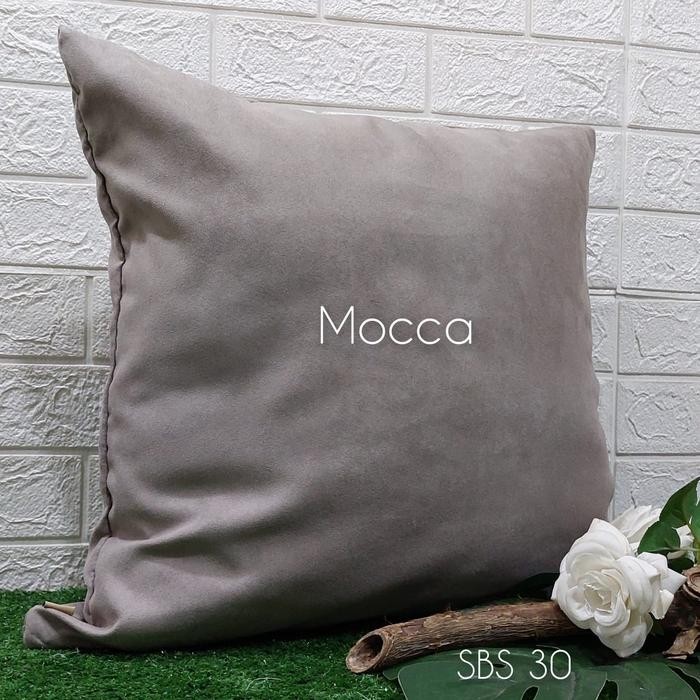 SOFA PILLOW COVER 40X40 50X50 SUEDE CHAIR COVER - SBS 30, 50  50