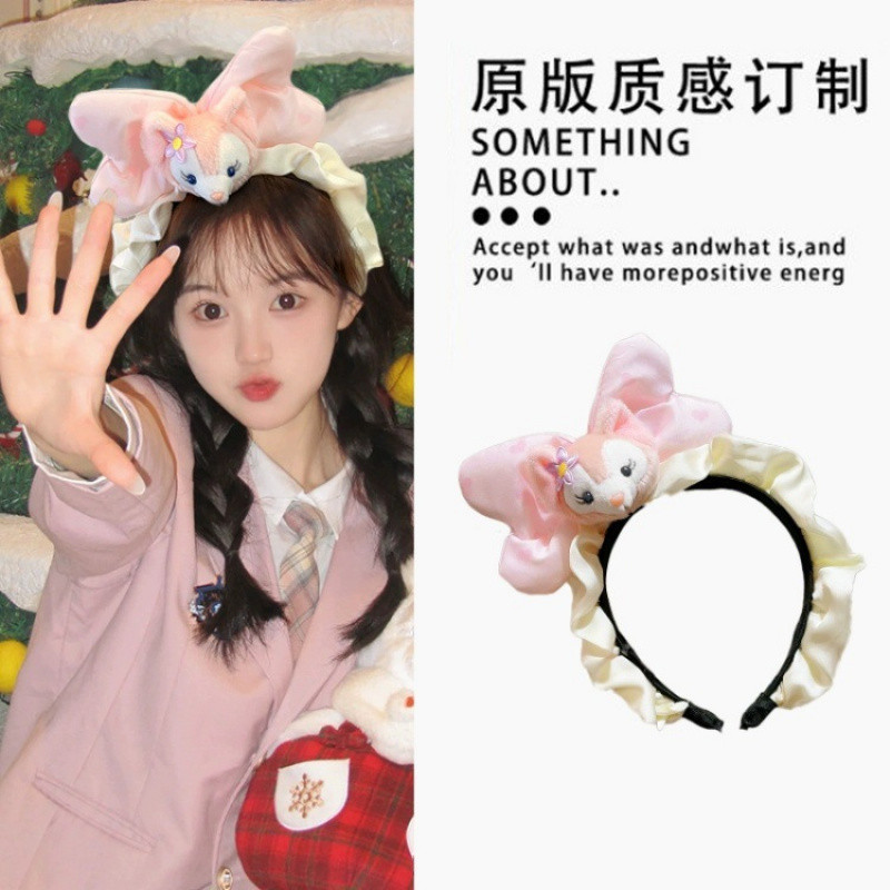 การ์ตูนขนาดเล็ก ดูระฆัง ดาวน้ำค้าง ดัฟฟี่ หมี โบว์คาดศีรษะ สไตล์ใหม่