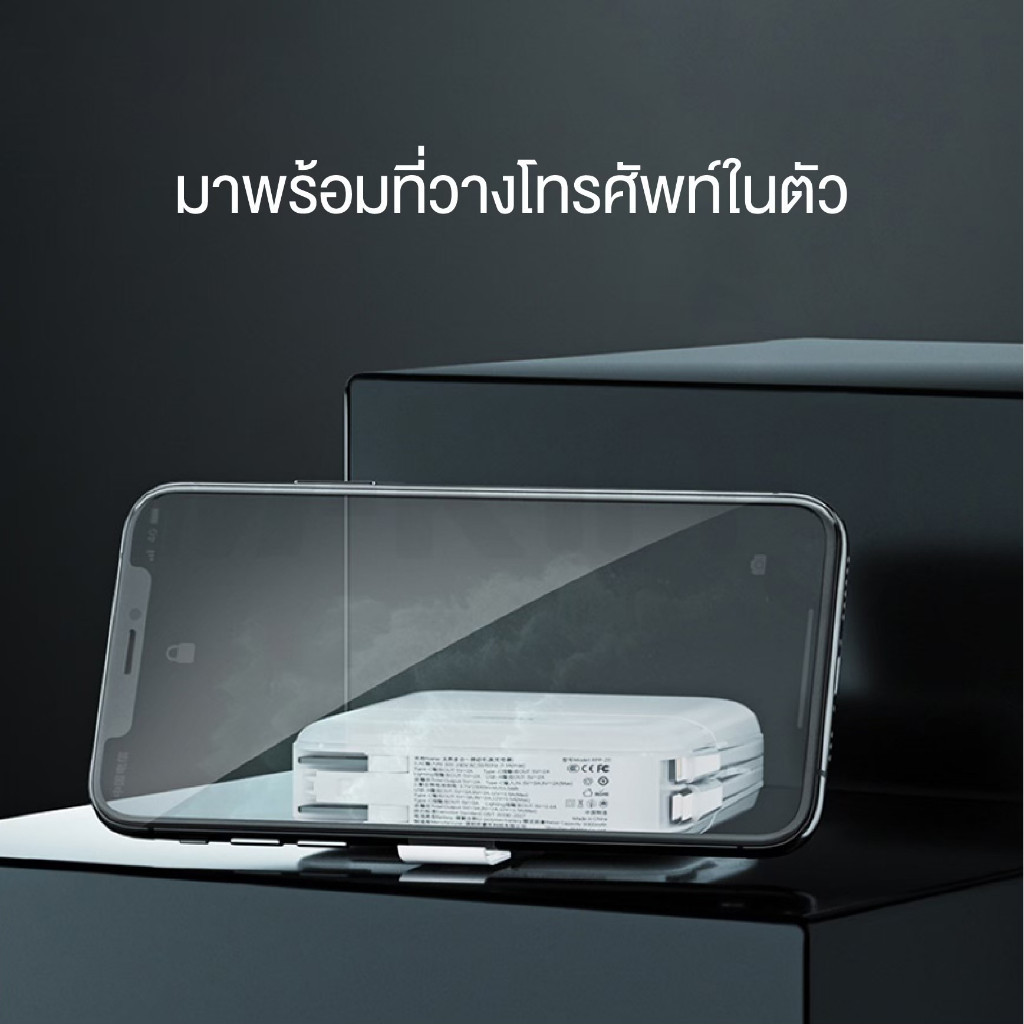 แบตสำรอง REMAX RPP-20 นำเข้าจีนได้ รองรับมาตราฐาน CCC Power Bank เพาเวอร์แบงค์ 15000mAh - รูปที่ 4