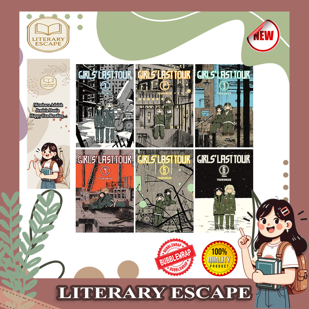 Manga Girls Last Tour (6 Book Series)