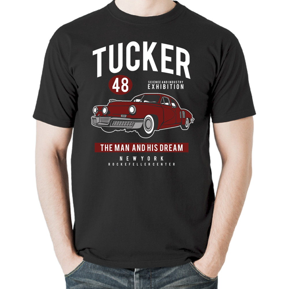 Tucker 48 New York Car The Man And His Dream T Shirt Tee Shirts ใหม่