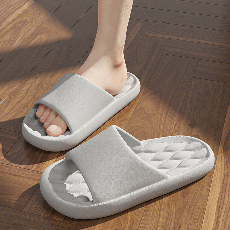 รองเท้าแตะแพลตฟอร์มหนา - กันลื่นสบาย สไตล์เรียบง่าย เหมาะสำหรับชายหาดและใส่ในบ้าน - รูปที่ 5