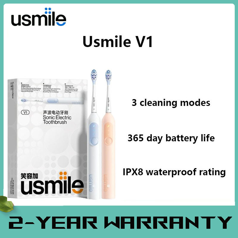 Usmile V1 แปรงสีฟันไฟฟ้า แปรงสีฟันไฟฟ้าโซนิคสําหรับผู้ใหญ่