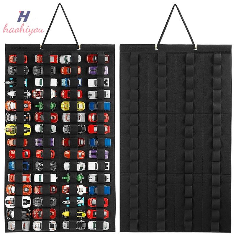 <haohiyou> แขวนสําหรับ Hot Wheels Wall Mount Display Case ความจุขนาดใหญ่กล่องเก็บกระเป๋า Hold Up ของเล่น Matchbox รถยนต์เด็กของขวัญ Nice