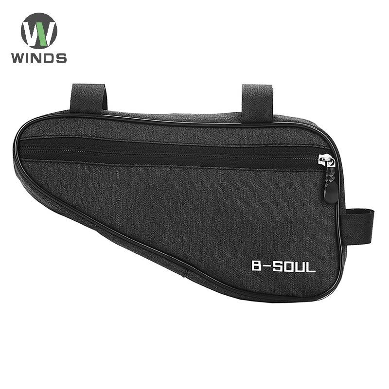 ODS กระเป๋าจักรยานกันน้ําสามเหลี่ยมกระเป๋าจักรยานด้านหน้าหลอดกรอบกระเป๋าจักรยานเสือภูเขาสามเหลี่ยมกระเป๋ากรอบผู้ถืออุปกรณ์เสริม OD