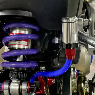 สําหรับ HONDA PCX150 PCX160 ABS รถจักรยานยนต์ CNC ถ้วยน้ํามันขนาดเล็กหลอดกรองอากาศท่อท่อระบายน้ํา