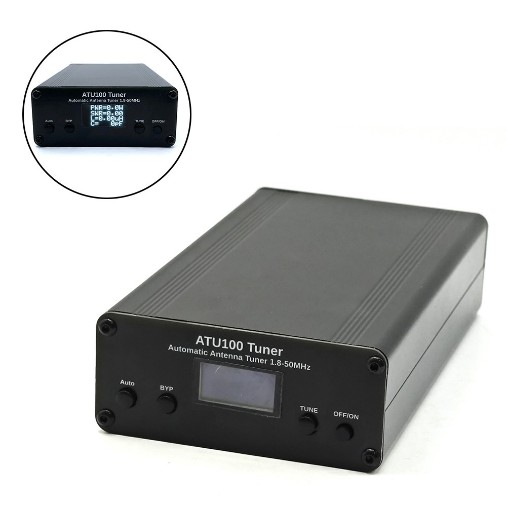 【EVER】Efficient ATU100 Automatic Antenna Tuner 100W N7DDC for Radio Enthusiasts