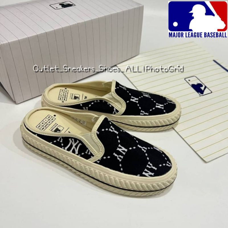 จัดส่งฟรี MLB NY MULE DIA Monogram