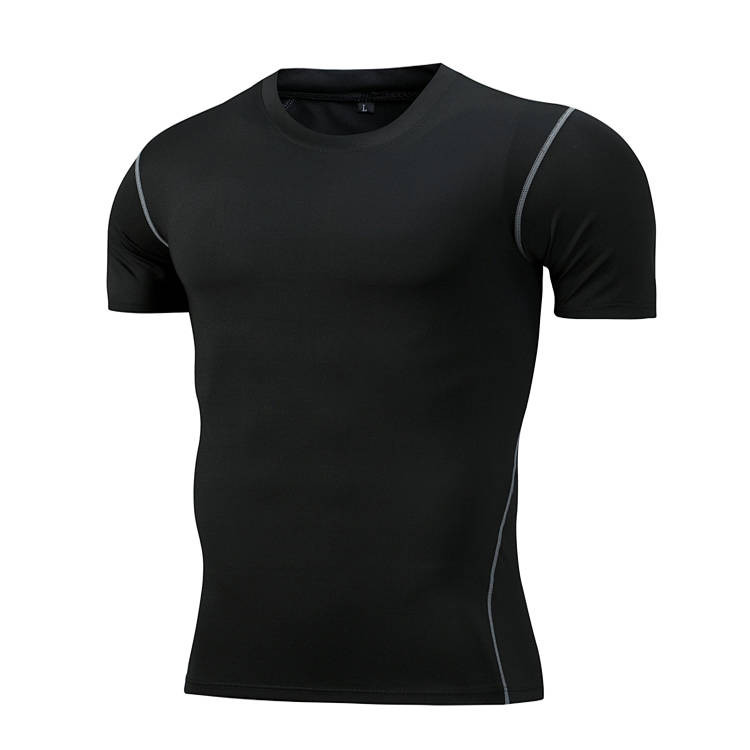 【Ready Stock】 Sports T-shirt Summer Thin Quick-Drying Workout Clothes Basketball Running Training Sh