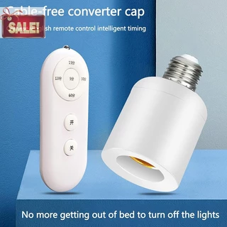 Bl รีโมทคอนโทรลไร้สาย E27 ซ็อกเก็ตไฟผู้ถือโคมไฟ 8M สําหรับหลอดไฟ LED ซ็อกเก็ตโคมไฟสวิตช์ไฟไร้สายชุด AC180-250V A