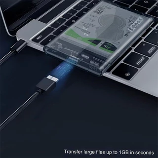 กล่องใส่ HDD USB 3.0 External Box Hard Drive 2.5 กล่องใส่ฮาร์ดดิส External Hard Drive เชื่อมต่อคอมพิวเตอร์