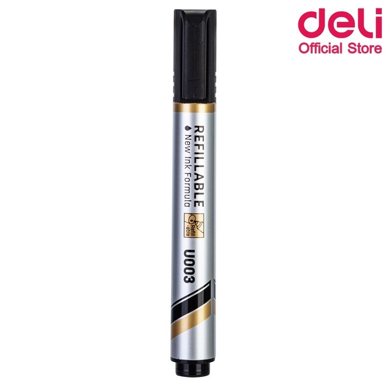 ปากกาไวท์บอร์ด Deli หมึกปลอดสารพิษ ไม่มีกลิ่นฉุน เขียนลื่น เช็ดออกง่าย Dry Erase Marker - รูปที่ 6