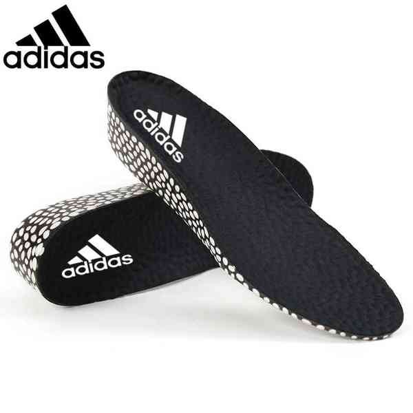 แผ่นรองเท้า ปรับให้เข้ากับพื้นรองเท้าเพิ่มความสูงของ Adidas ของแท้สำหรับผู้ชายและผู้หญิงระบายอากาศซับเหงื่อหนาระงับกลิ่นกายป้องกันการสั่นสะเทือนแบบสปอร์ต