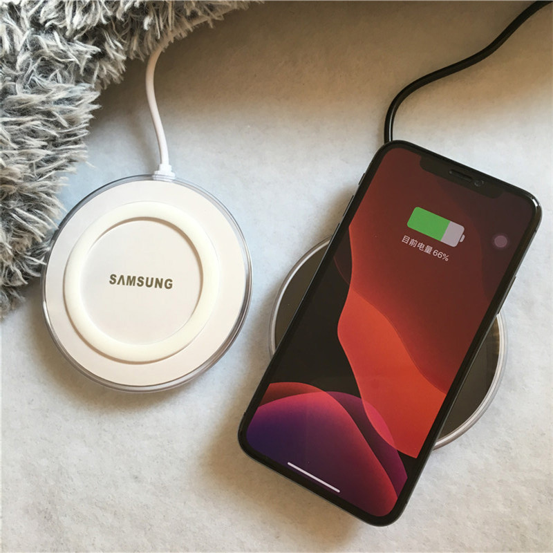 EP-PG920I Samsung Wireless Charger Qi Charge Pad สําหรับ Galaxy S25 S24 S23 S22 Ultra S21 S20 FE หมา