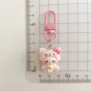 LHL BOUTIOUE sanrio พวงกุญแจ น่ารัก การ์ตูนวาย สร้อยห้อยกระเป๋า