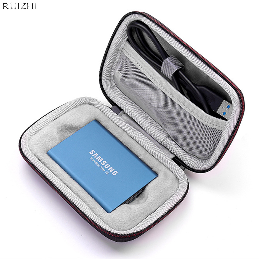 กระเป๋าถือสําหรับ Samsung T1 T3 T5 แบบพกพา 250GB 500GB 1TB 2TB SSD USB 3.1 ภายนอก Solid State ไดรฟ์ก