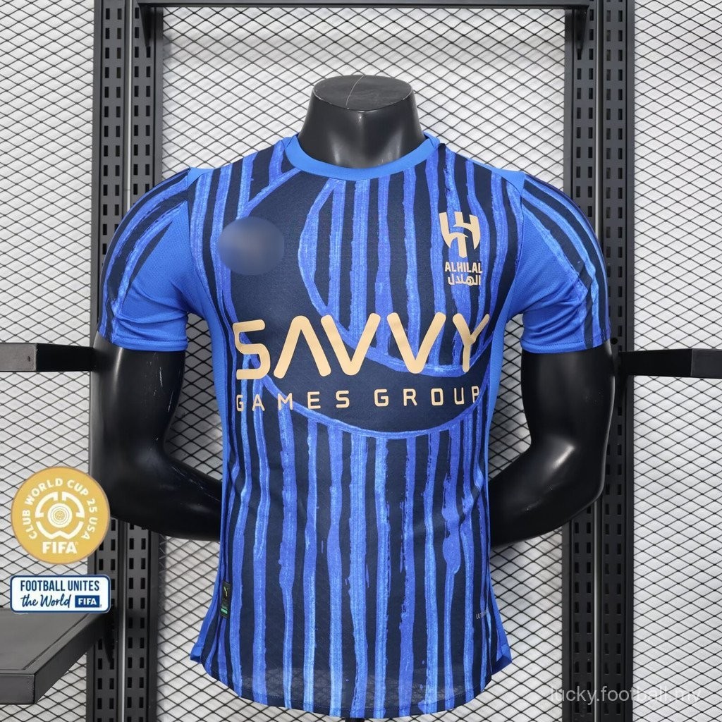 25-26| Al-Hilal SFC Home Player version Jersey FIFA Club World Cup Roshn Saudi League ACL Elite