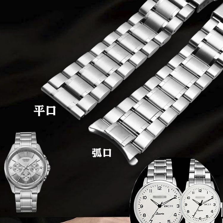 สายนาฬิกา oris oris สายนาฬิกาอุปกรณ์เสริมสแตนเลสพับหัวเข็มขัดสายสแตนเลสผู้ชายผู้หญิงนาฬิกาโซ่ 20