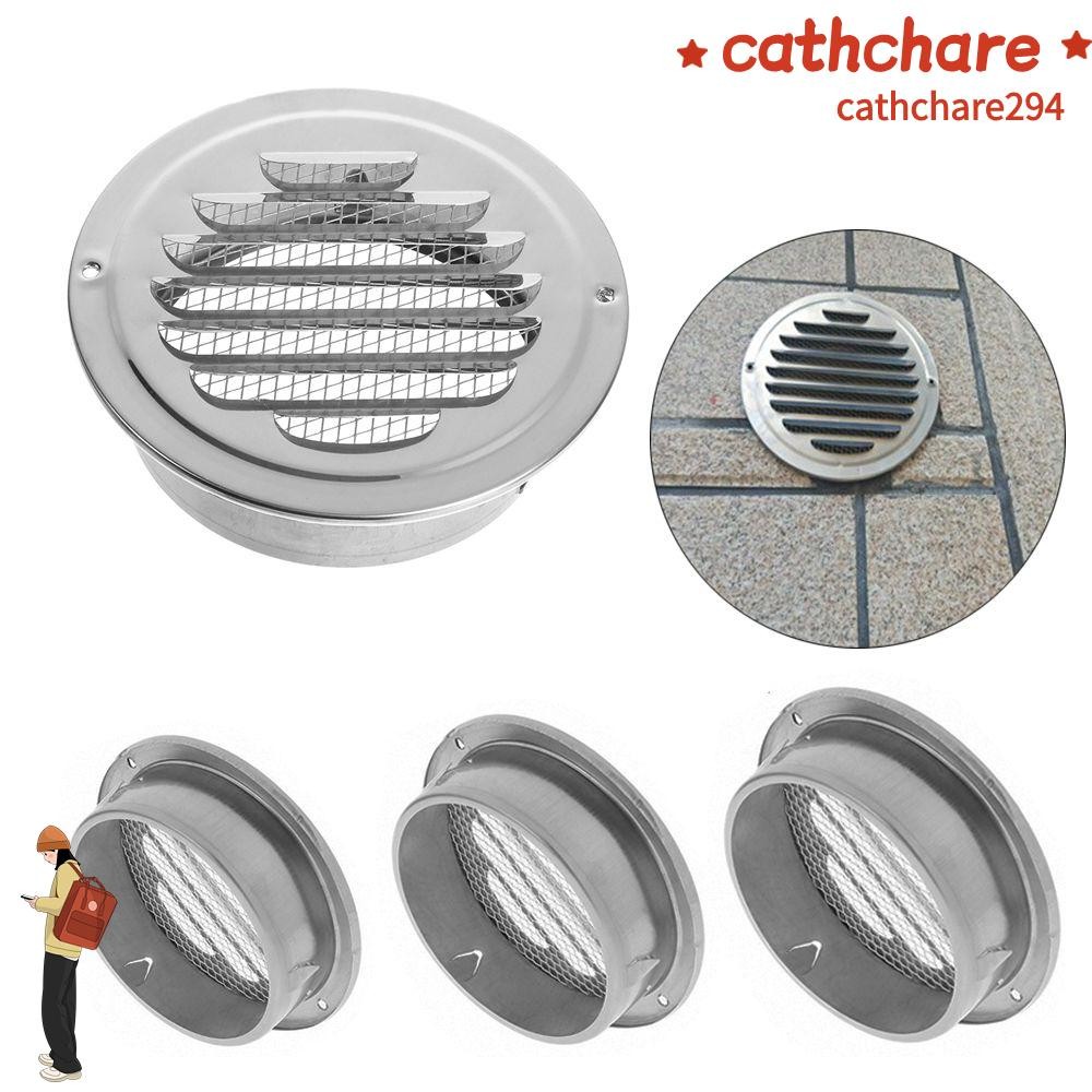 Cathchare294 ท่อตะแกรงระบายอากาศสแตนเลส Anti-bird และหนูรอบ Vents ฝาครอบ