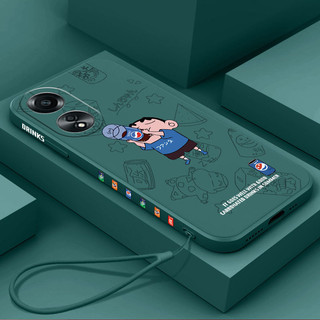เคส Oppo A58 Oppo A18 A38 A17 A17K 4G tpu ฟรีเชือกเส้นเล็กแฟชั่นเคสโทรศัพท์แบบนิ่ม KCXX