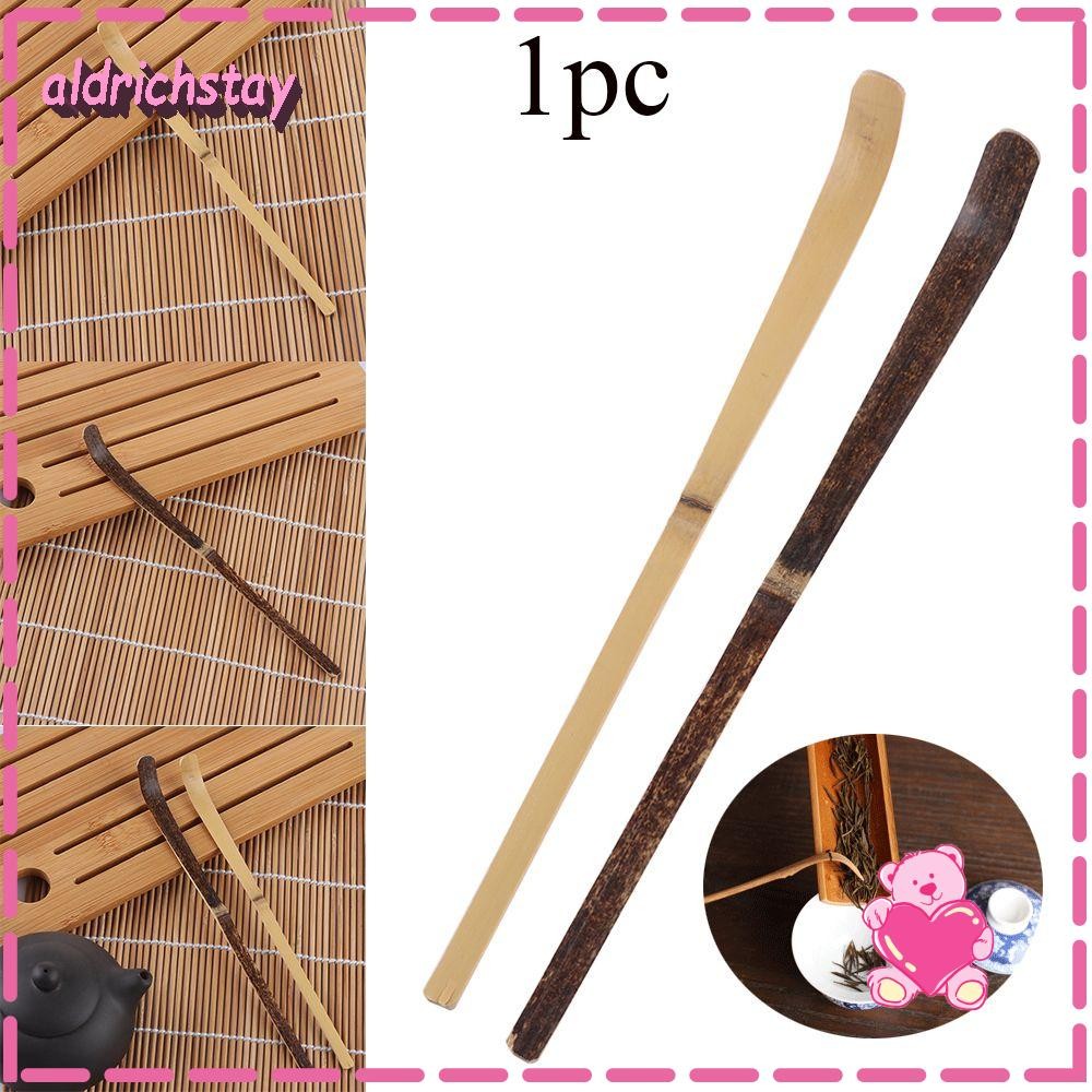 Exodus Matcha Spoon Cooking Utensil Spice Gadget Guide เครื่องมือห้องครัวไม้ไม้ไผ่สีดํา