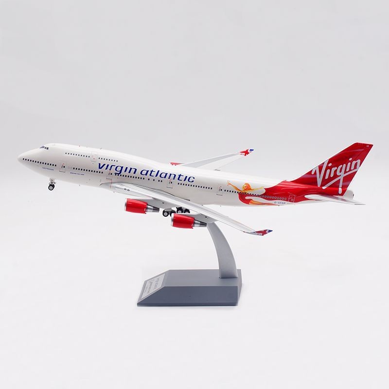 B-Models 1: 200 Virgin Airlines โบอิ้ง B747-400 G-VFAB เครื่องบินรุ่น