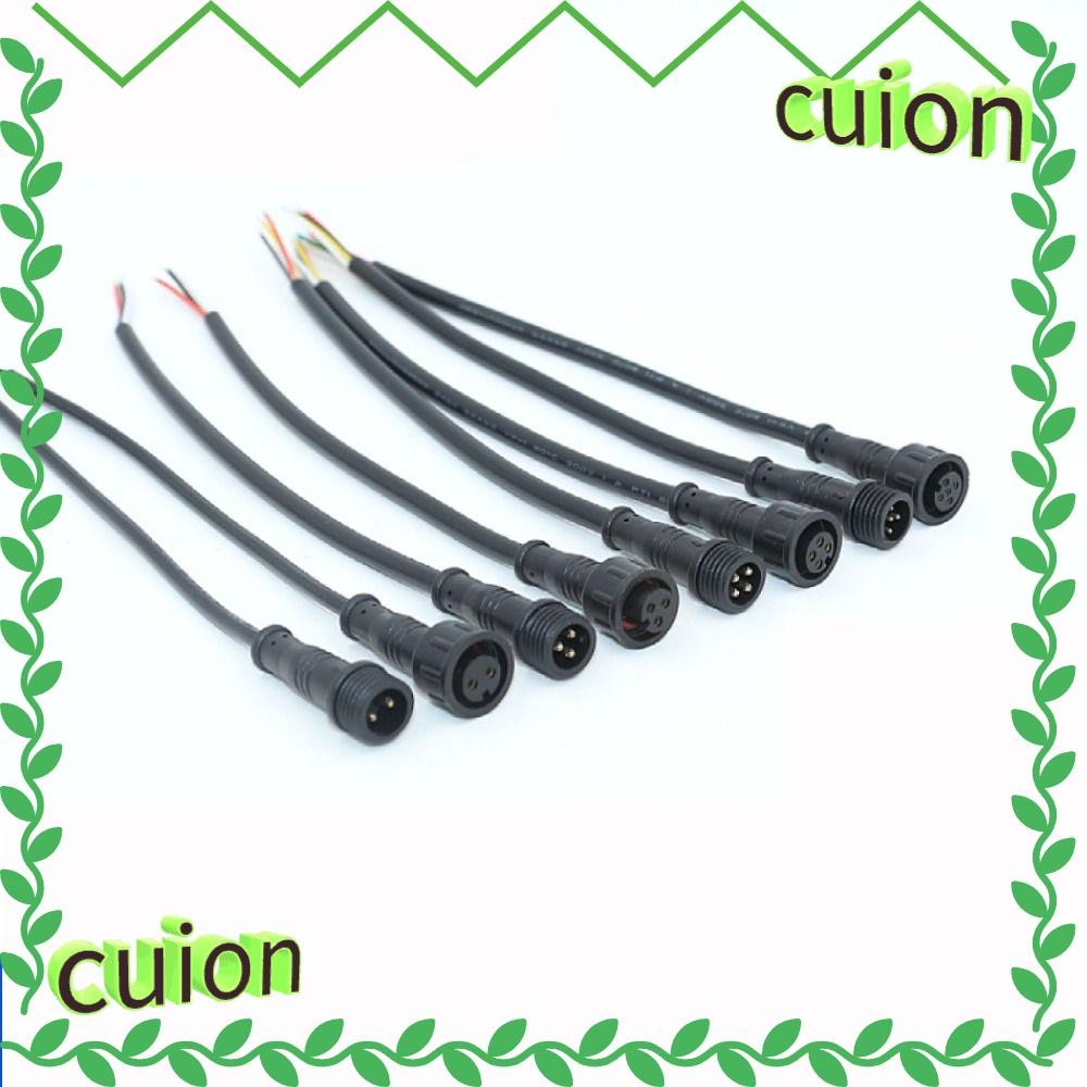 Cuion1413 ชายหญิง LED Connector,สายสีดํา 2Pin 3Pin 4Pin 2Pin 3Pin 4Pin แจ็ค,ปลั๊กกันน้ํา 20 ซม.IP67 แถบไฟ LED