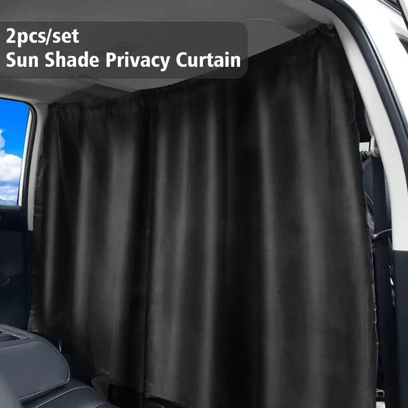 แนะนำ ผ้าม่าน 2 ชิ้น/เซ็ต Sun Shade ม่านความเป็นส่วนตัว Taxi รถแยกผ้าม่านพาร์ทิชันป้องกันผ้าม่าน Commercial อุปกรณ์ตกแต่งภายในรถยนต์ ราคาพิเศษ มีเก็บเงินปลายทาง