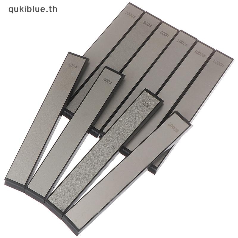 Qukiblue.th 120-3000 มีดมุมคงที่ Sharpener Whetstone หินน้ํามัน Honing Stone TH