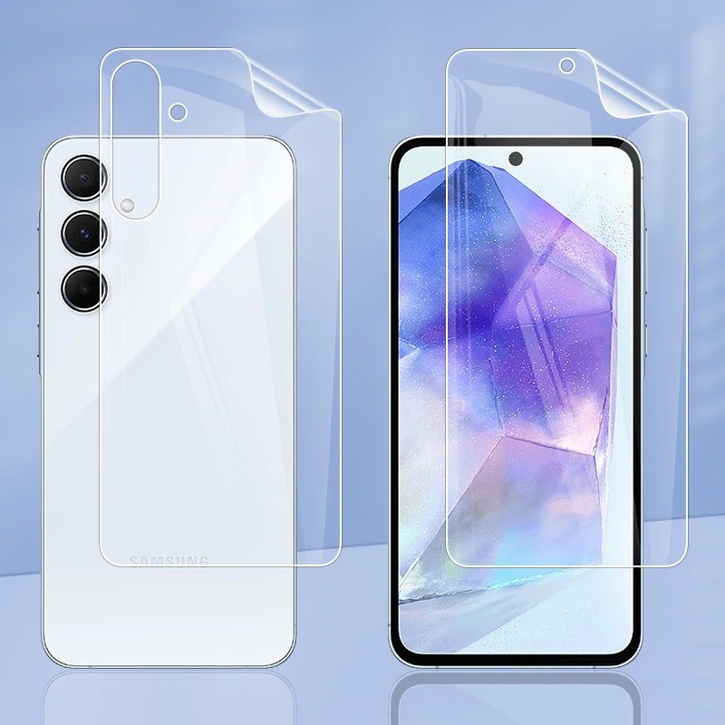 ด้านหน้ากลับ HD Clear Soft Hydrogel ฟิล์มสําหรับ Vivo Nex 3 3S T1 T1x T2 T2x T3 Y200 Y37 Y53S Y72 Y5