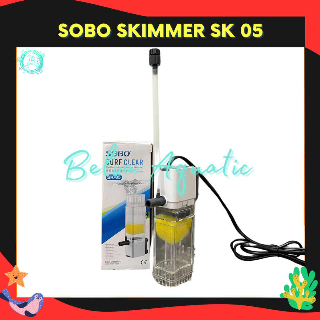 SOBO SK 05 PROTEIN SKIMMER AQUARIUM SKimMER SOBO SK 05