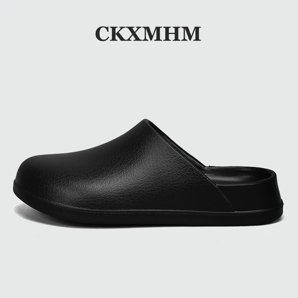 Ckxmhm 36-47 รองเท้าแตะผู้ชายผู้หญิงรองเท้าแตะน้ําหนักเบา EVA รองเท้าแตะขนาดใหญ่ 46 47