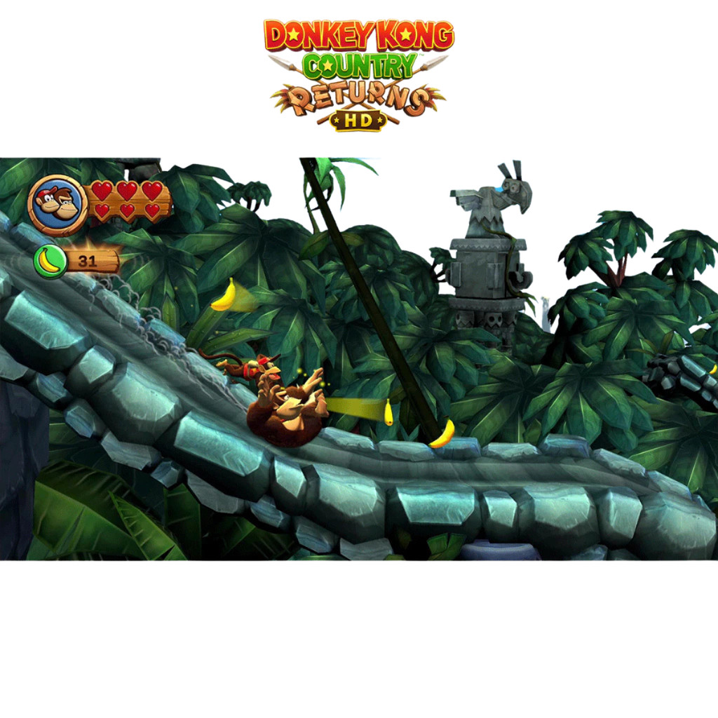 NINTENDO SWITCH GAME DONKEY KONG COUNTRY RETURNS HD แผ่นเกม ตลับเกม มือหนึ่ง
