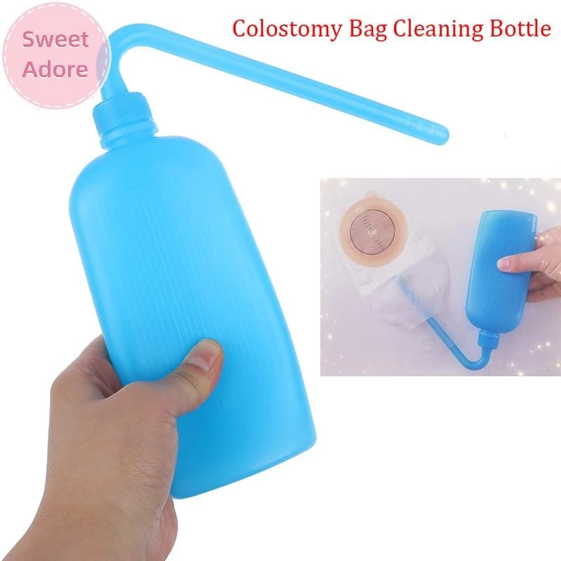 Sweetadore 300ml สุขอนามัยของผู้หญิงทําความสะอาด Coostomy กระเป๋าขวดล้างพลาสติก Ostomy Pouches TH