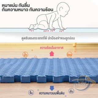 YTL [ราคาส่วนลด ถูกที่สุด]แผ่นโฟมปูพื้น แผ่นรองคลาน แผ่นโฟมปูพื้น โฟมยางจิ๊กซอว์ EVA 100% เสื่อรองคลาน60*60cm
