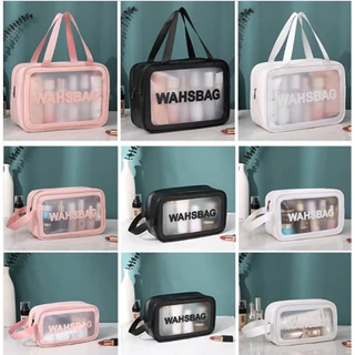 [สินค้าขายดี]กระเป๋าเครื่องสำอางค์ กันน้ำ ที่ใส่ของ พกพาสะดวกใช้งานง่าย อเนกประสงค์
