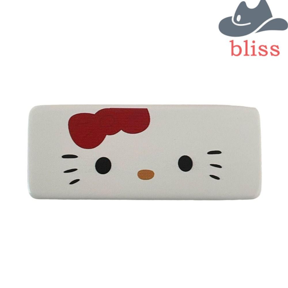 Bliss พิมพ์แว่นตา,กรณีแว่นตาพิมพ์ Kitty Cat PU กล่องแว่นตา,แฟชั่น PU หนังน่ารักแว่นตาผู้ถือแว่นตากลางแจ้ง