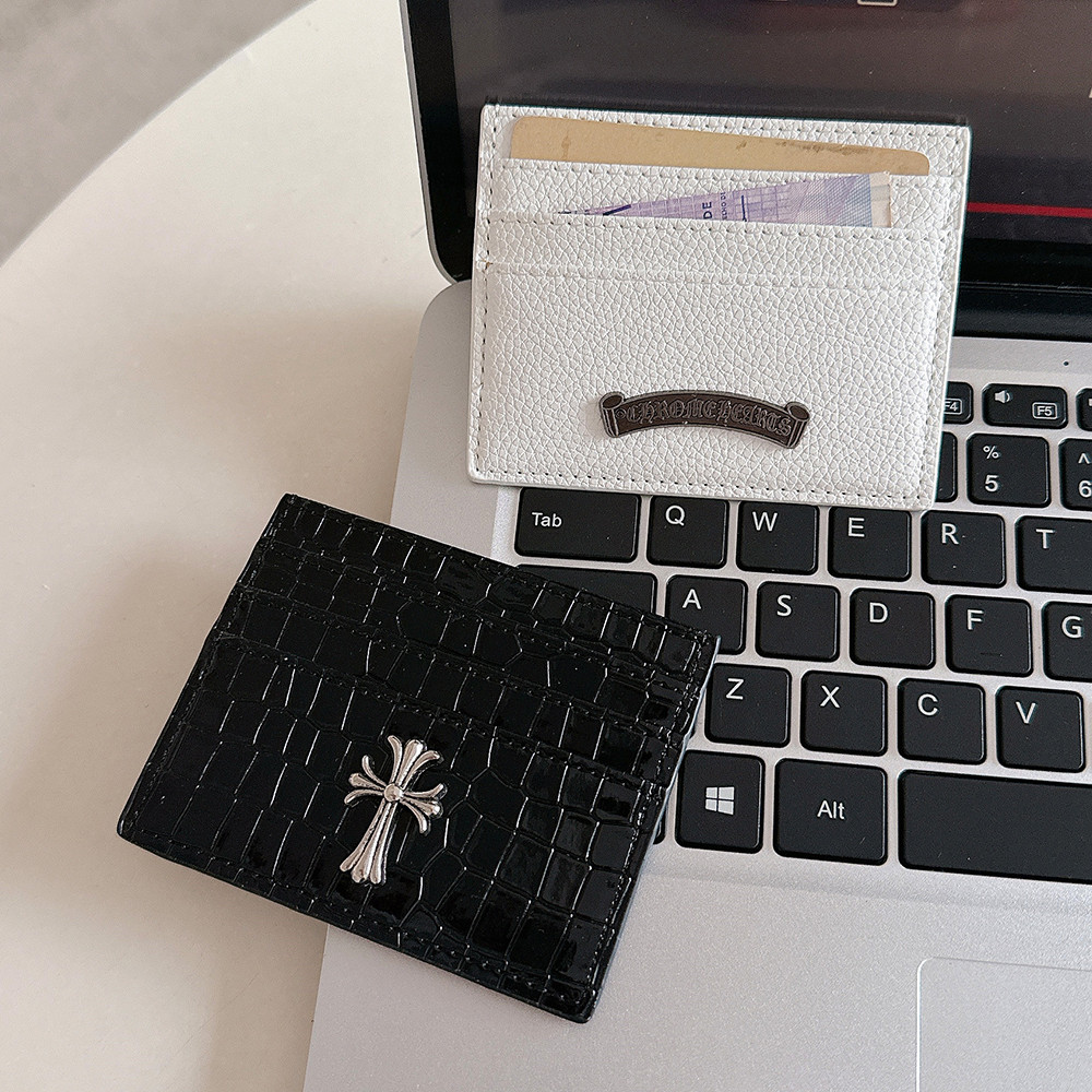 Card Holders Fashion Chro Design with 7 Slots for Crocodile and Lichey Patterns