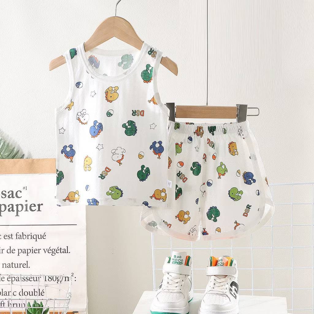 🎊🎊🎊ชุดเซ็ท เสื้อกล้ามใยไผ่ ลายใหม่ ใส่ได้ทั้งชายและหญิง เนื้อผ้านุ่ม บางใส่สบาย🎊🎊 พร้อมส่ง