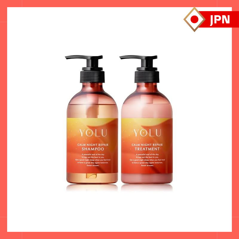 YOLU Yoru | Shampoo and Treatment Set - Night Repair Collection【direct from Japan】
