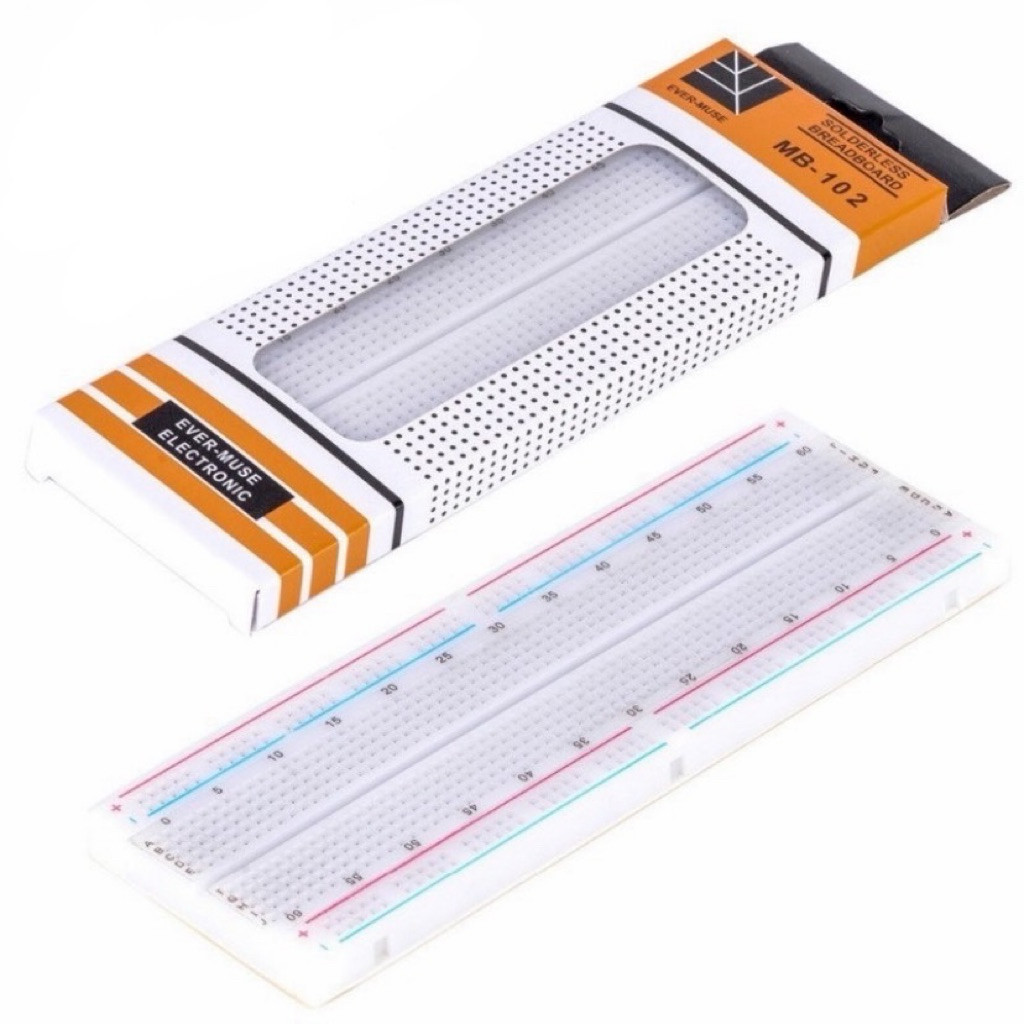 MB-102 บอร์ดทดลอง 830 ช่อง โฟโต้บอร์ด สินค้าพร้อมส่ง