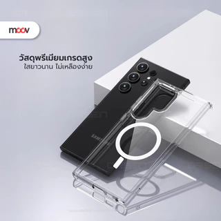 [ส่งไว] Moov CS02 เคส Samsung S26 Ultra S25 Edge S24 Plus 24 23 22 Z Flip 7 Z Fold 7 6 5 4 เคสซัมซุง