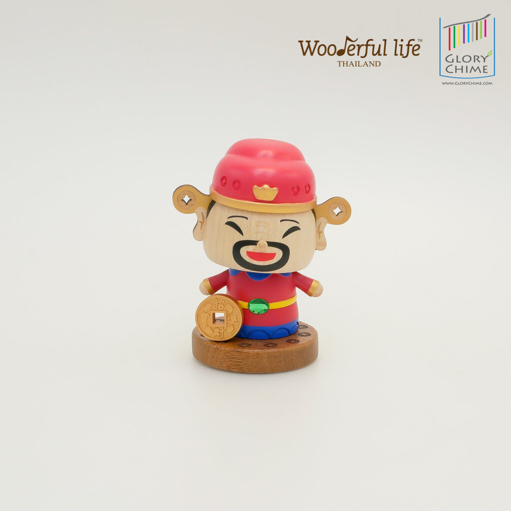 Wooderful Life ตุ๊กตาหัวสปริง เทพเจ้าโชคลาภ
