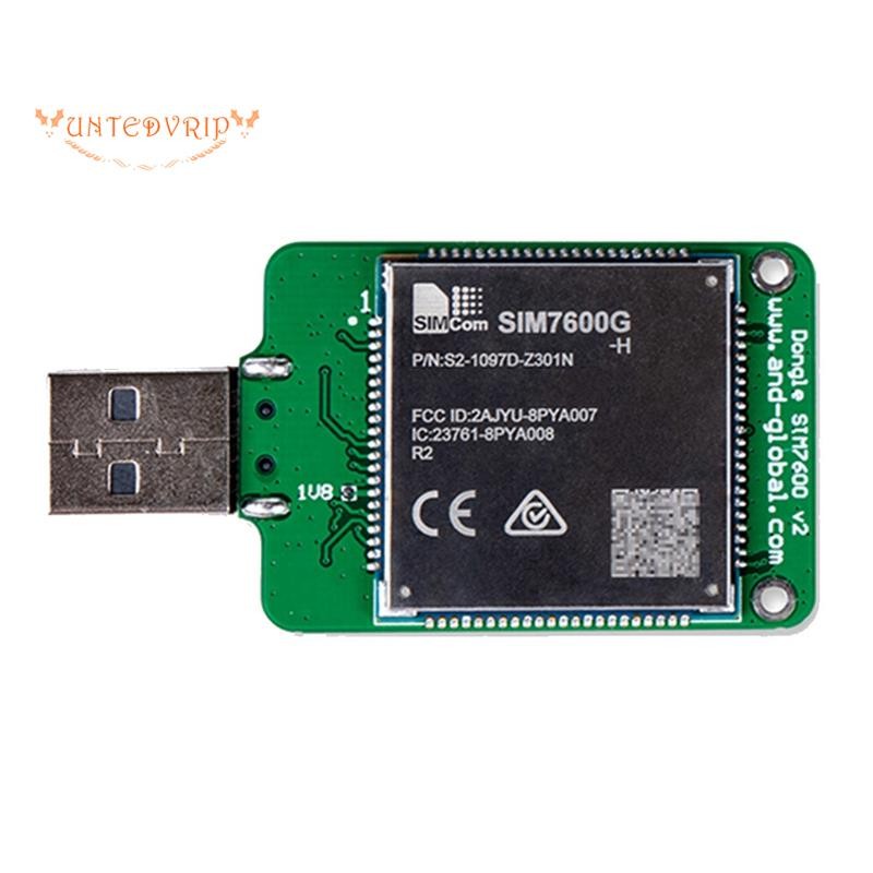 SIMCOM SIM7600G H USB Dongle HSPA + GSM GPRS EDGE UMTS LTE 4G Cat4 โมดูลสําหรับ SIM7600 SIM7500 SIM7